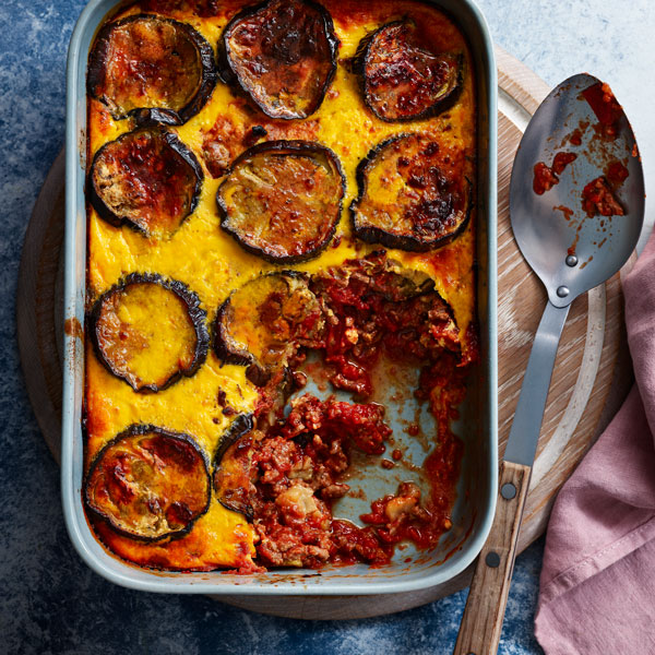 Beef and aubergine bake - A to Z shopping list - Slimming World Blog