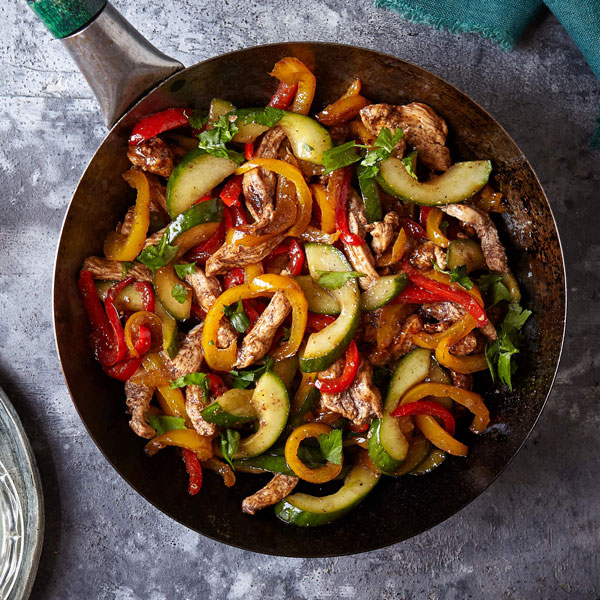 Five spice chicken and cucumber stir fry - A to Z shopping list - Slimming World Blog