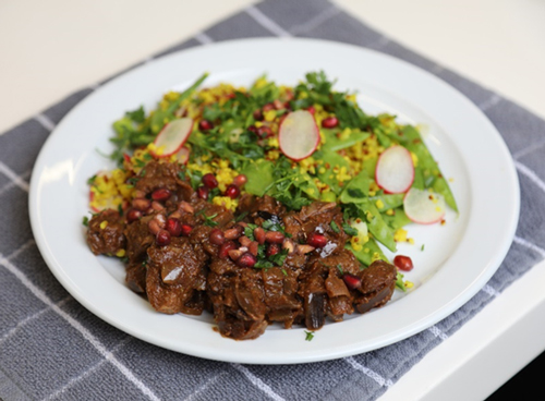 Persian-Spiced Lamb with Pomegranate Pilaf - Free Food Festival - Slimming World Blog