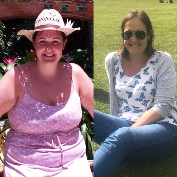 Natalie before and after - Success story - Slimming World Blog