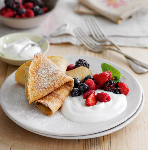Mixed berry pancakes - July shopping list - Slimming World Blog