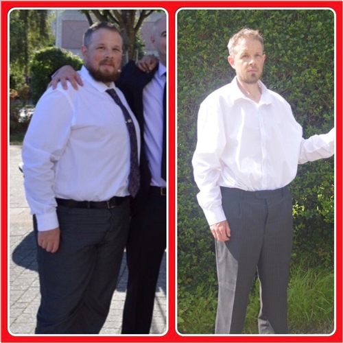 Charlie before and after - World Photo Day - Slimming World Blog