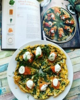 Carol's smoked salmon frittata-last chance for our best-ever offer-slimming world blog