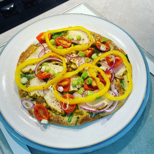 Claire's pizza omelette-slimming world lunch ideas-slimming world blog