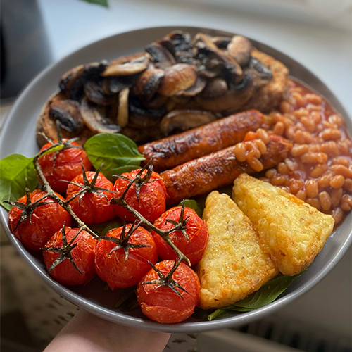 vegan cooked breakfast-vegan myths-slimming world blog