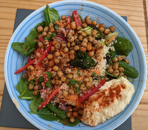 Lentil salad-vegan myths-slimming world blog