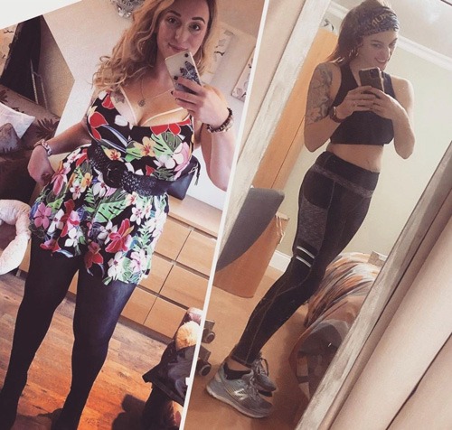 Jen before and after transformation-fit tips: running-slimming world blog