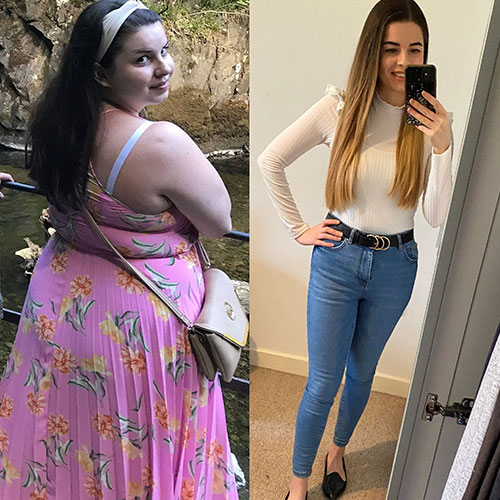 Slimming World member Britt before and after transformation