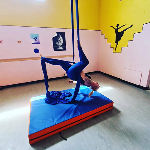 Katie aerial dancing-Freedom to get active your way-Slimming World blog