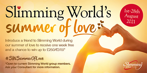Summer of love bring a friend promotion