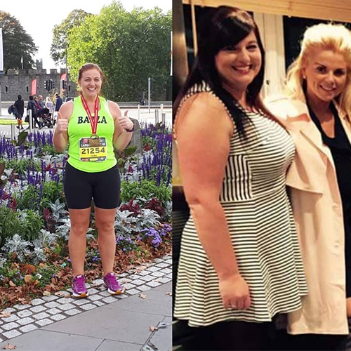 Sara weight loss transformation-Slimming World marathon team-Slimming World blog