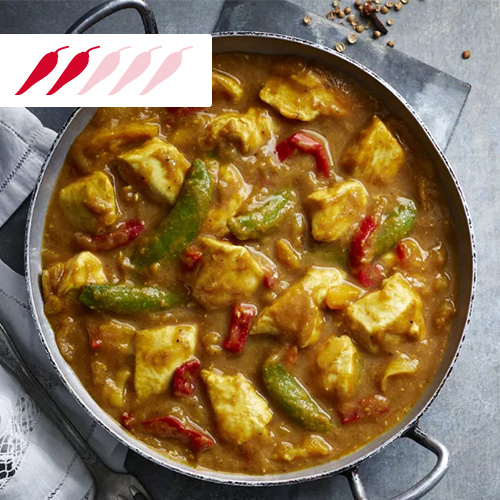 Chinese-style chicken curry in metal pot-slimming world curry recipes