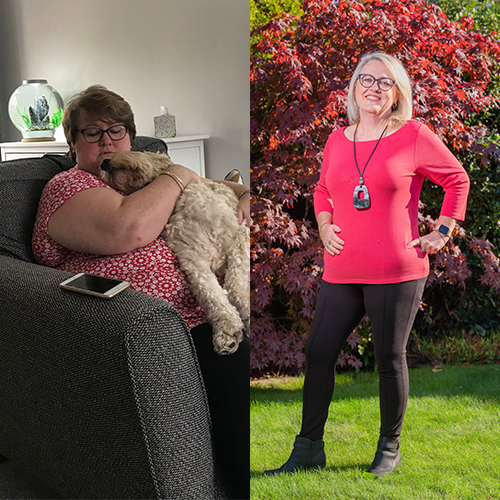 Helen Rogers 8st weight loss transformation-type 2 diabetes case study-slimming world blog