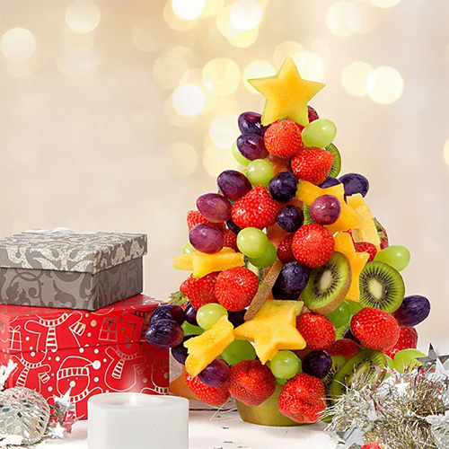 Slimming World fruit Christmas tree