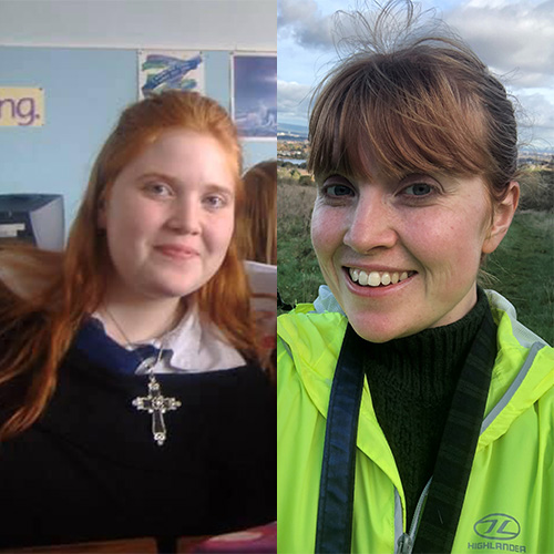 Slimming World member Grace, face-to-face transformation