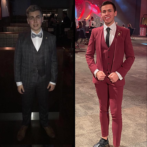 Fraser Walker before and after weight loss transformation