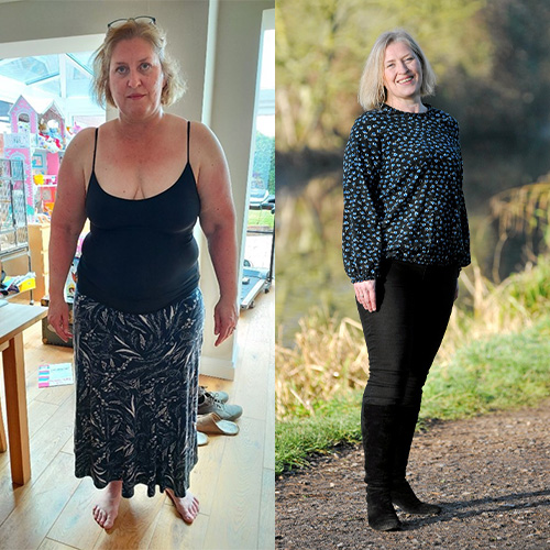 Slimming World member Angela Larkin transformation
