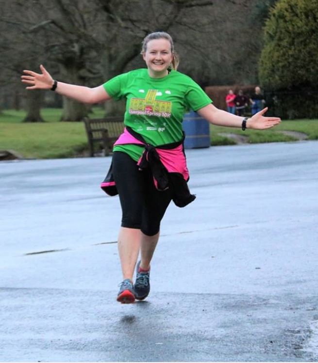 Laurie running-Our 2019 'that Slimming World feeling' moments-Slimming World blog