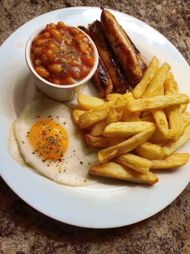 Brian & Lyndsay sausage, egg & chips-Get that Slimming World feeling with food-Slimming World blog