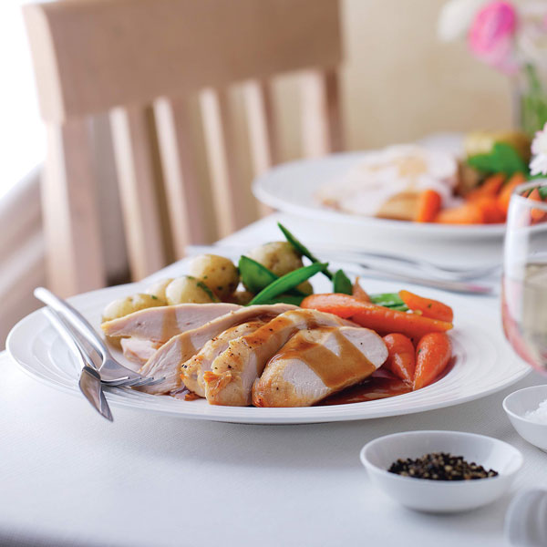 Roast chicken dinner - Mother's Day - Slimming World Blog