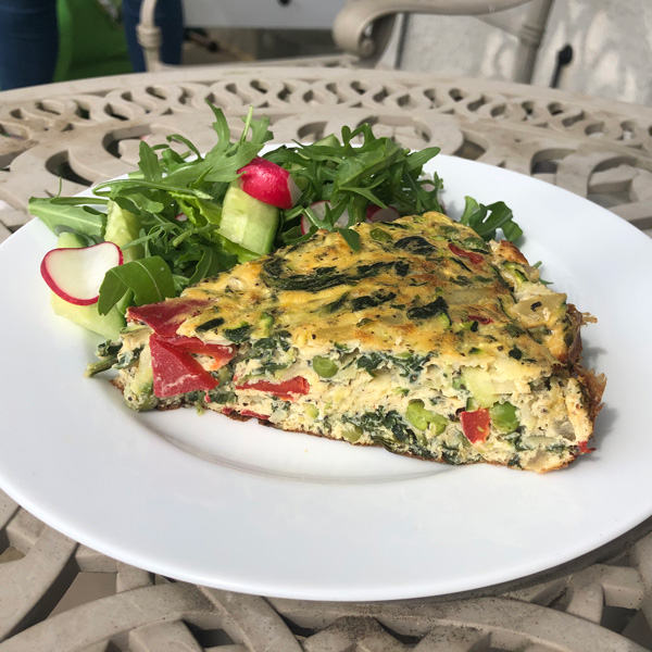 Sal's anything goes frittata - Slimming World Blog