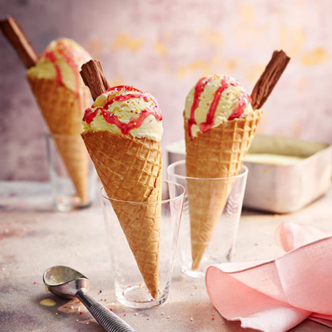 Slimming world ice-cream cones