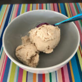 Peanut butter and cinnamon ice cream-Slimming World blog