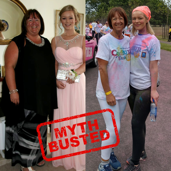 Wendy deacon transformation-myths about weight loss and exercise-slimming world blog