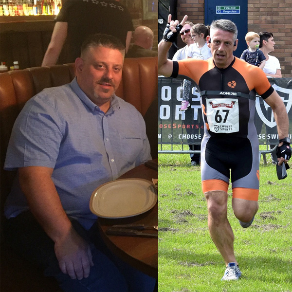 David Price before and after-2020 Body Magic-slimming world blog