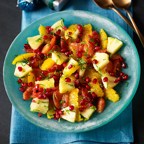 Jewelled fruit salad-april shopping list-slimming world blog