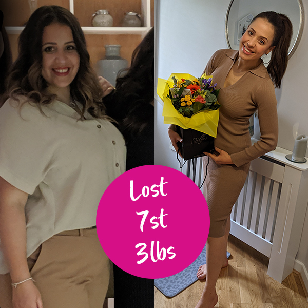 Tansy Arnett 7st weight loss transformation-overcome emotional eating-slimming world blog