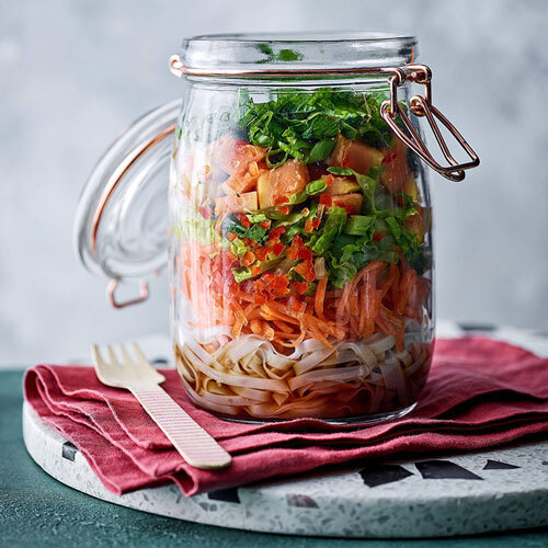 Slimming World vegan noodle jar