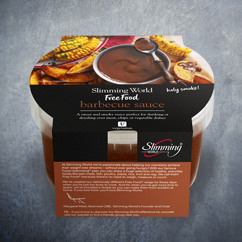 Slimming World Barbecue Sauce packaging