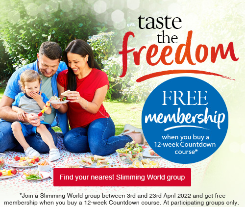 Slimming World Taste the freedom. Free membership offer.