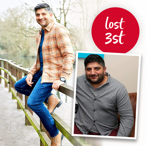 Slimming World Consultant Zaheer before and after weight loss transformation
