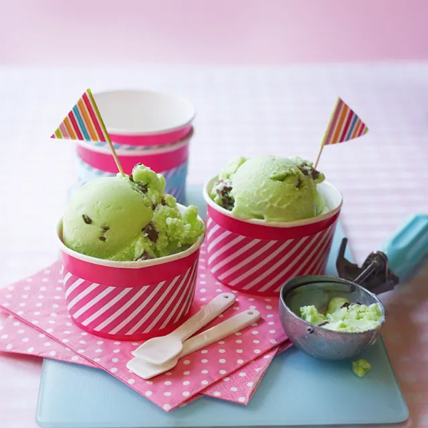 Slimming World mint choc ice cream