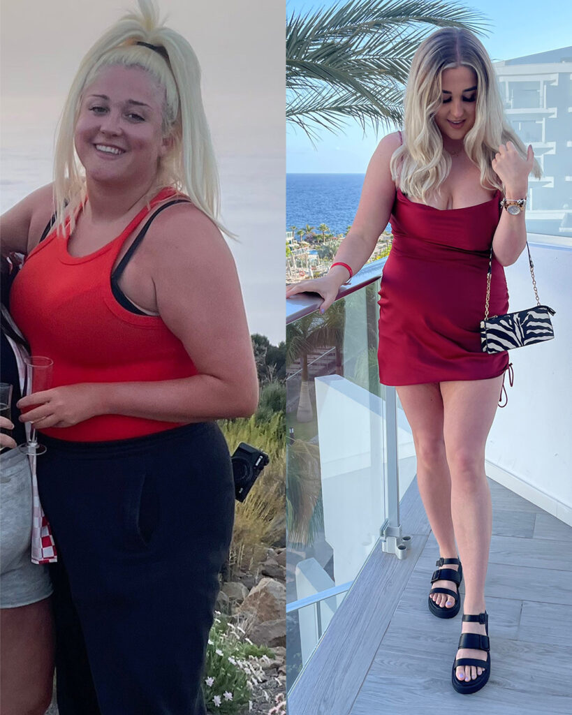 Rosie Bryne Slimming World member transformation