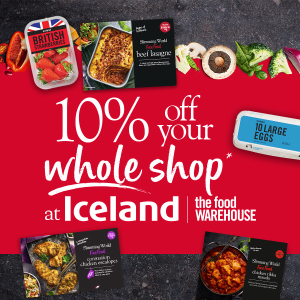 10% off your whole shop at Iceland