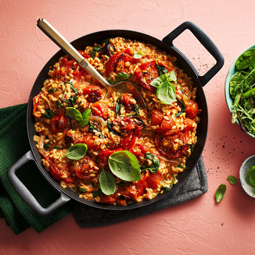 Slimming World tomato sauce risotto