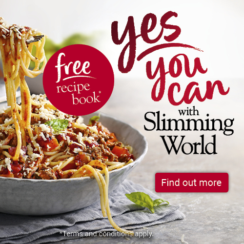 Yes you can with Slimming World - Free recipe book for a limited time only