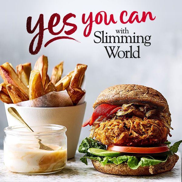 Yes you can with Slimming World - Bhaji burger