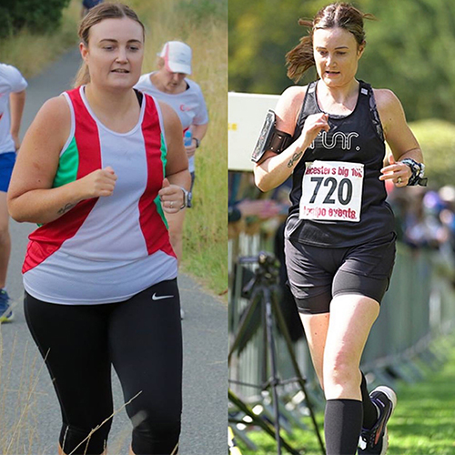Slimming World member Brodie before and after transformation