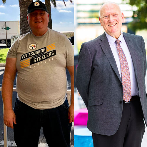 Slimming World member Greg before and after transformation