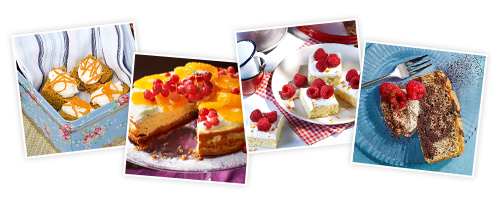 A selection of Slimming World cakes