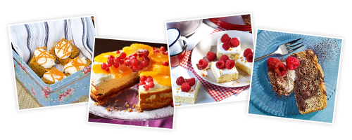 A selection of Slimming World cakes