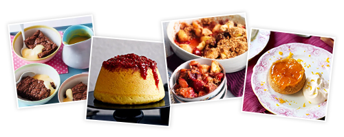 Selection of Slimming World puddings
