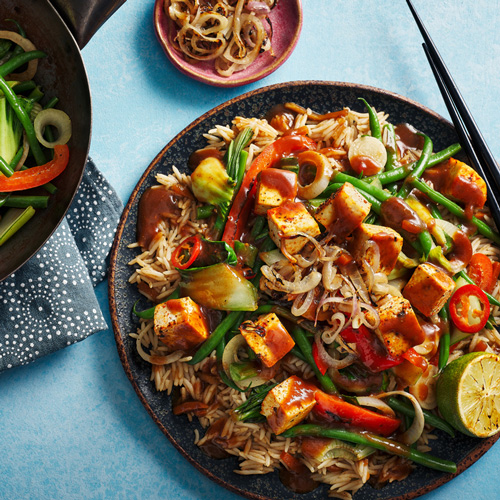 Tofu nasi goreng