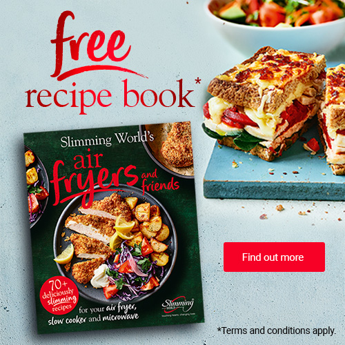 Free Air fryers and friends recipe book - T&C's apply. Find out more