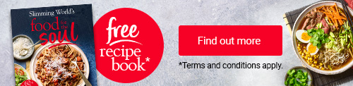 Free Slimming World recipe book. Find out more about this special offer.