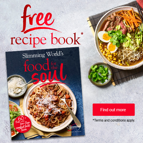 Get a free Food for the Soul recipe book when you join Slimming World. Tap to find out more.
